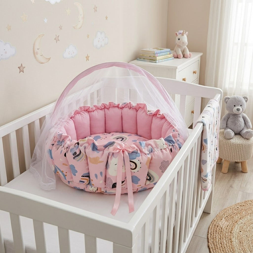 Carousel Pink - Baby Nest