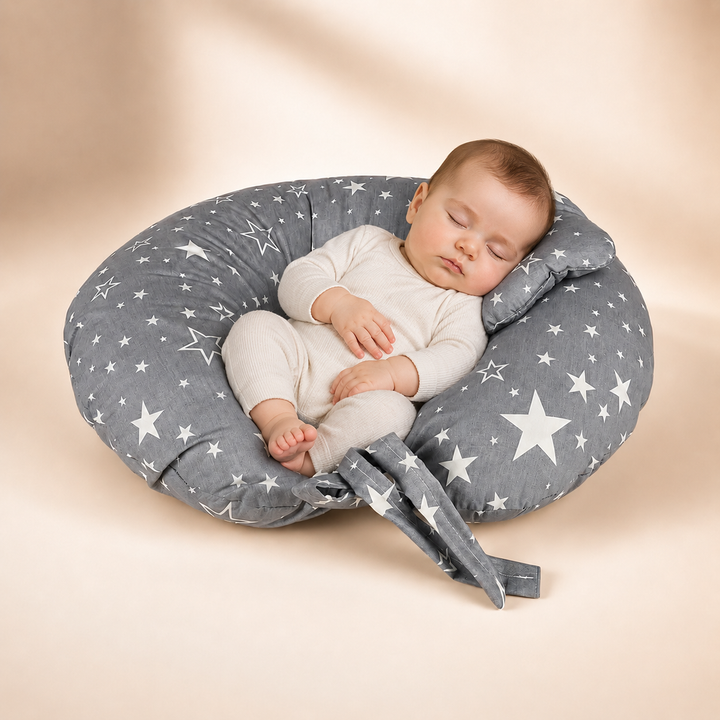Nursing Pillow – Gray star