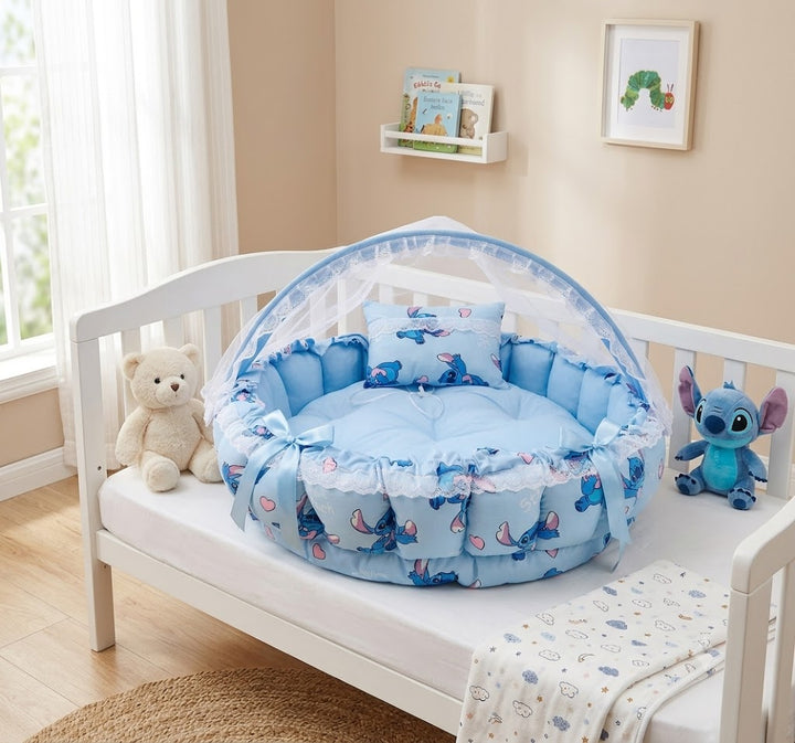 Stitch Baby Blue - Baby Nest