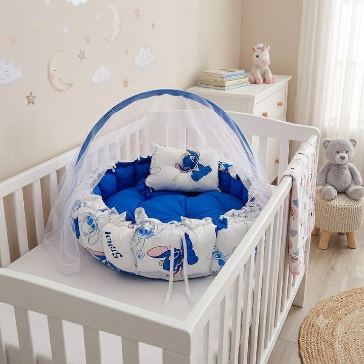 Stitch Blue - Baby Nest