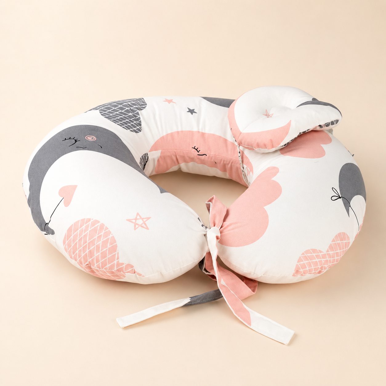 Nursing Pillow - Cloudy Gray